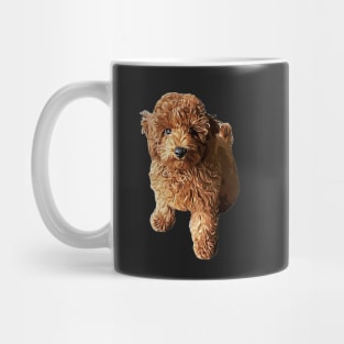 Poodle Puppy Dog- Cutest curls Mug